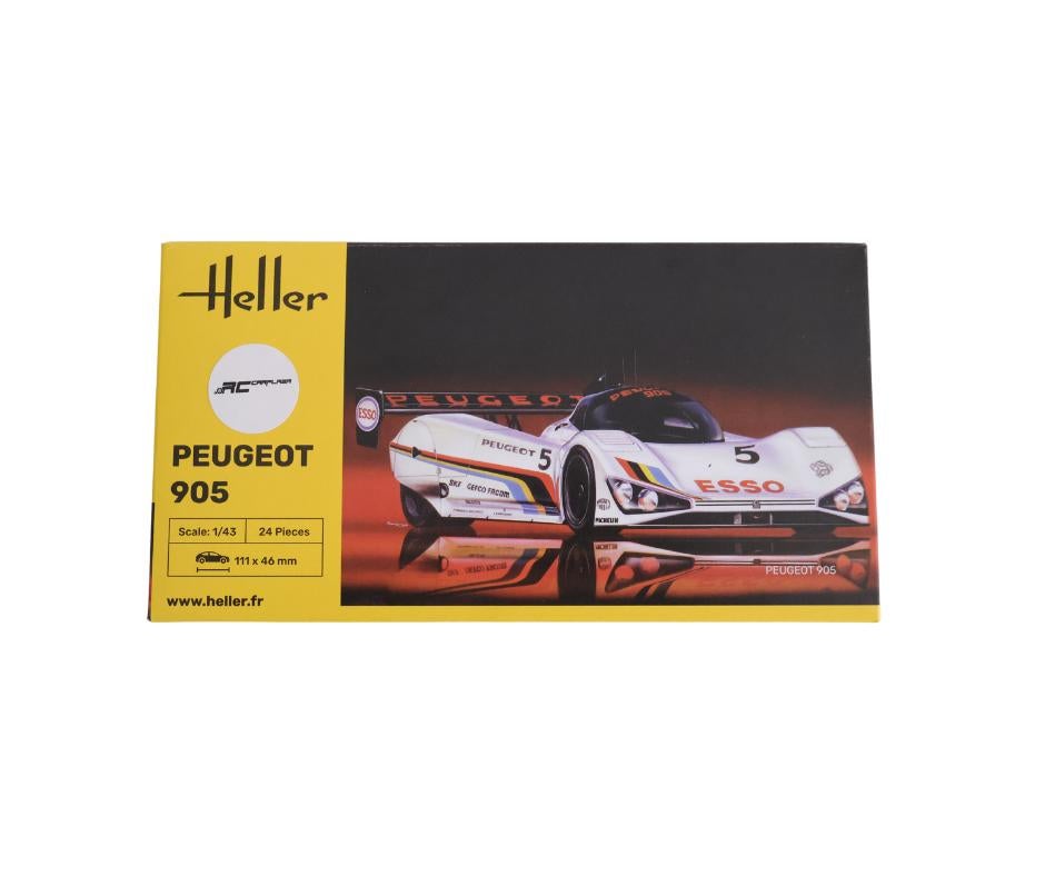Heller Peugeot 905 HEL-80110 1/43, Overige merken, Auto, Groter dan 1:32, Nieuw