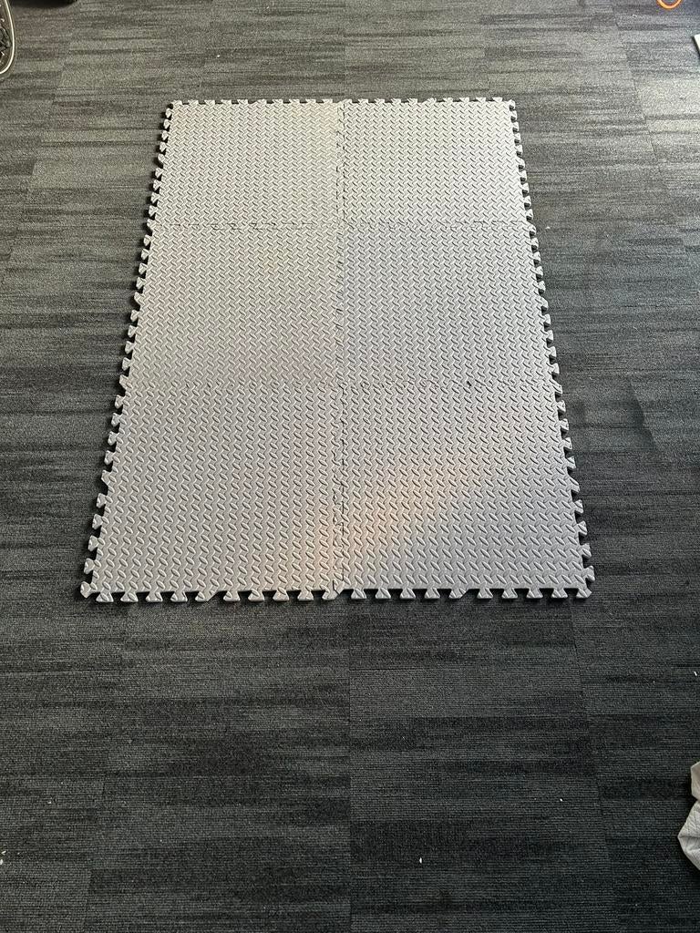 zwembad onder vloer zeil tegels grijs  35 X 60 x 60 x 1 cm, Ophalen, Zo goed als nieuw, Overige typen