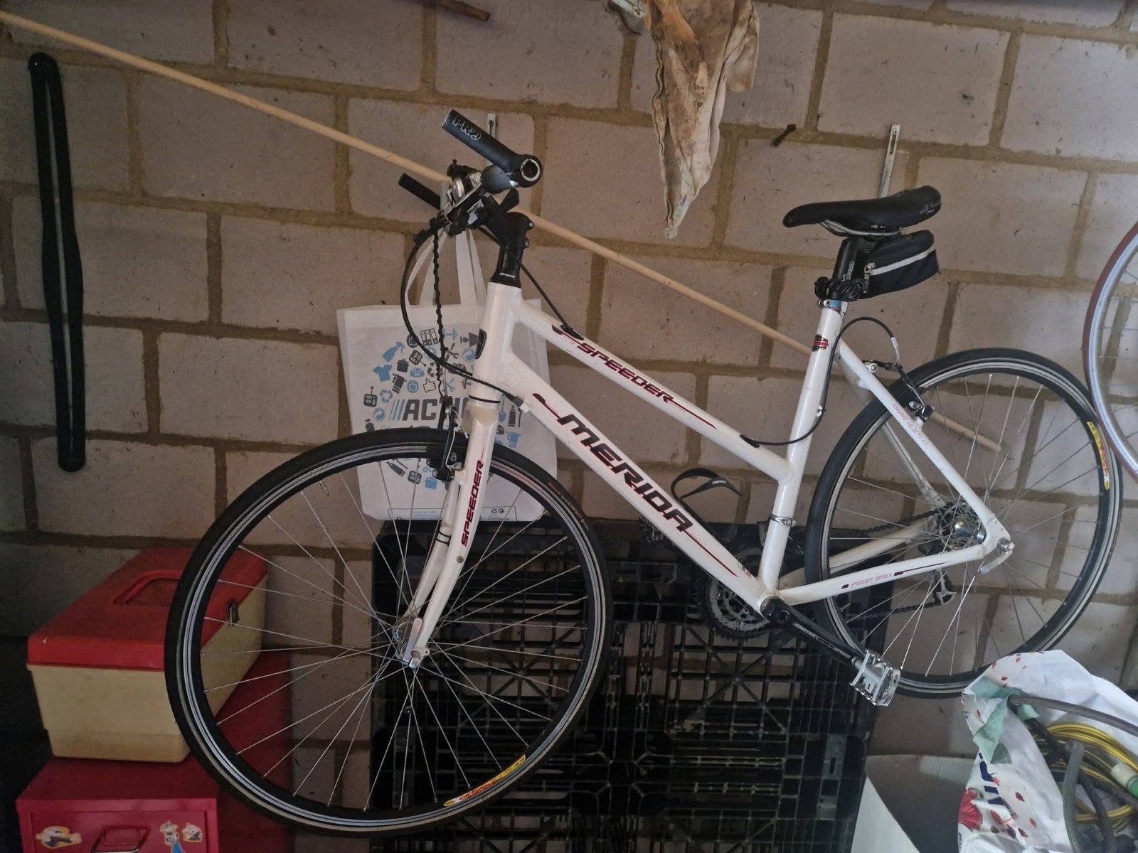 Merida Speeder racefiets - Zo goed als nieuw, 28 inch, 53 tot 56 cm, Velgrem, Zo goed als nieuw