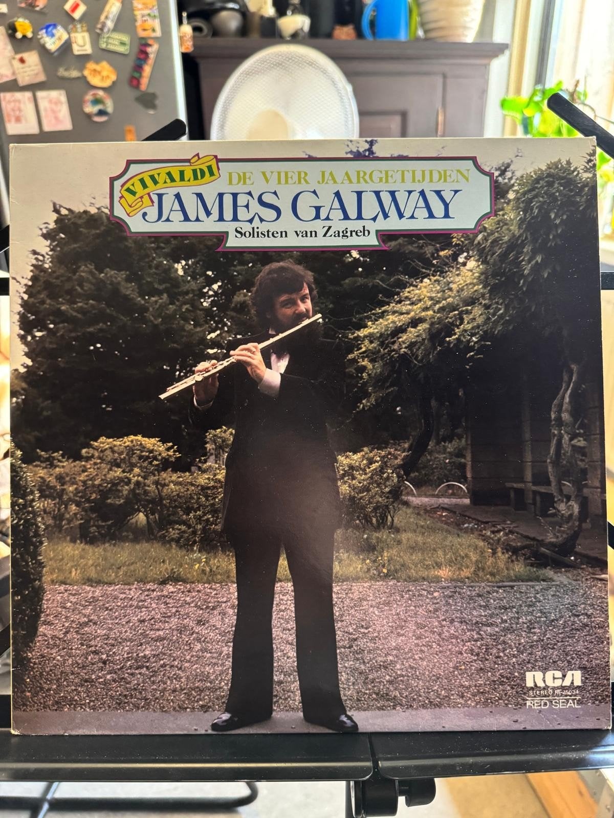 Vivaldi: De Vier Jaargetijden - James Galway (LP), Cd's en Dvd's, LP, Gebruikt, Soloconcert, Ophalen of Verzenden