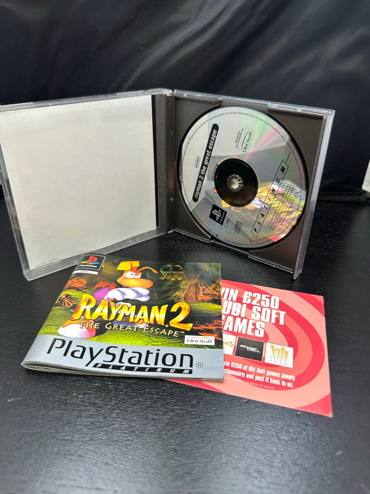 Rayman 2 The Great Escape - PlayStation 1 (PS1), D, F, Gebruikt, Verzenden