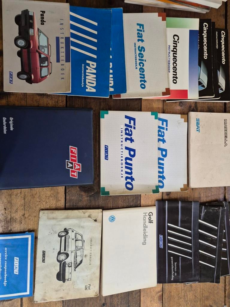 Instructieboekje Fiat. Diverse, Boeken, Ophalen of Verzenden, Overige merken