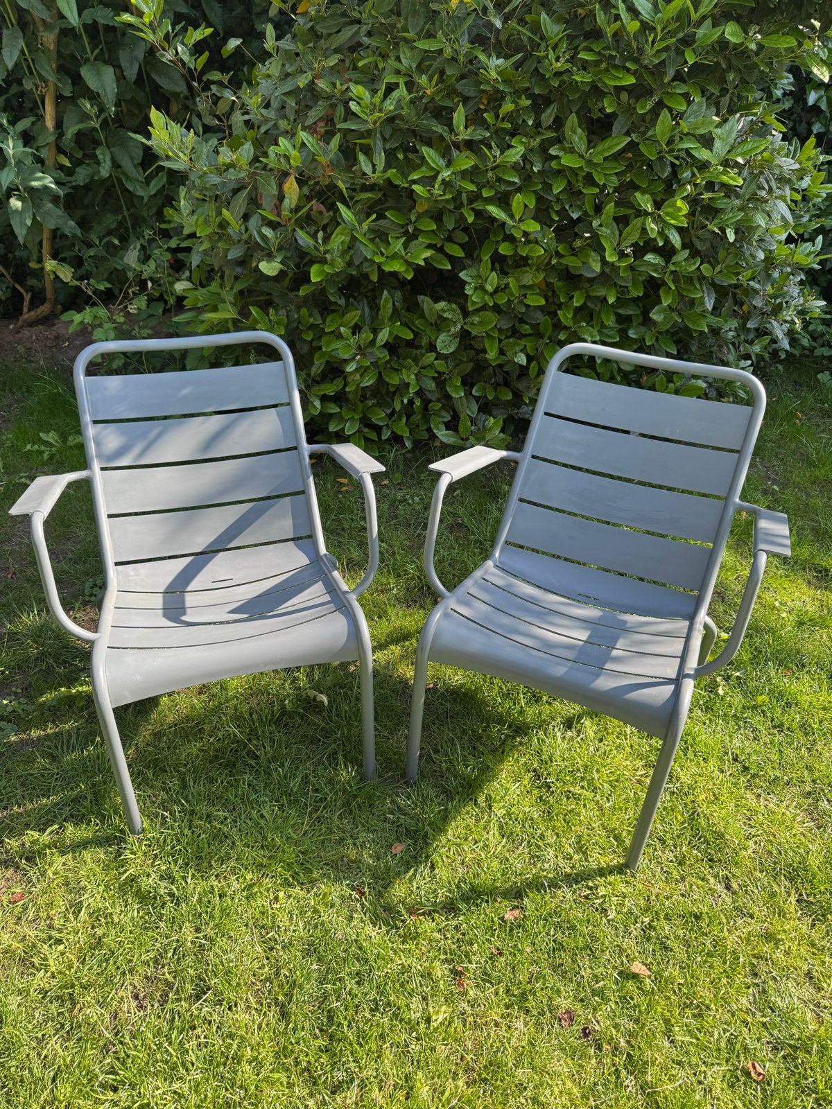 Fermob Luxembourg Lounge Low fauteuil (per stuk), Ophalen, Zo goed als nieuw, Aluminium