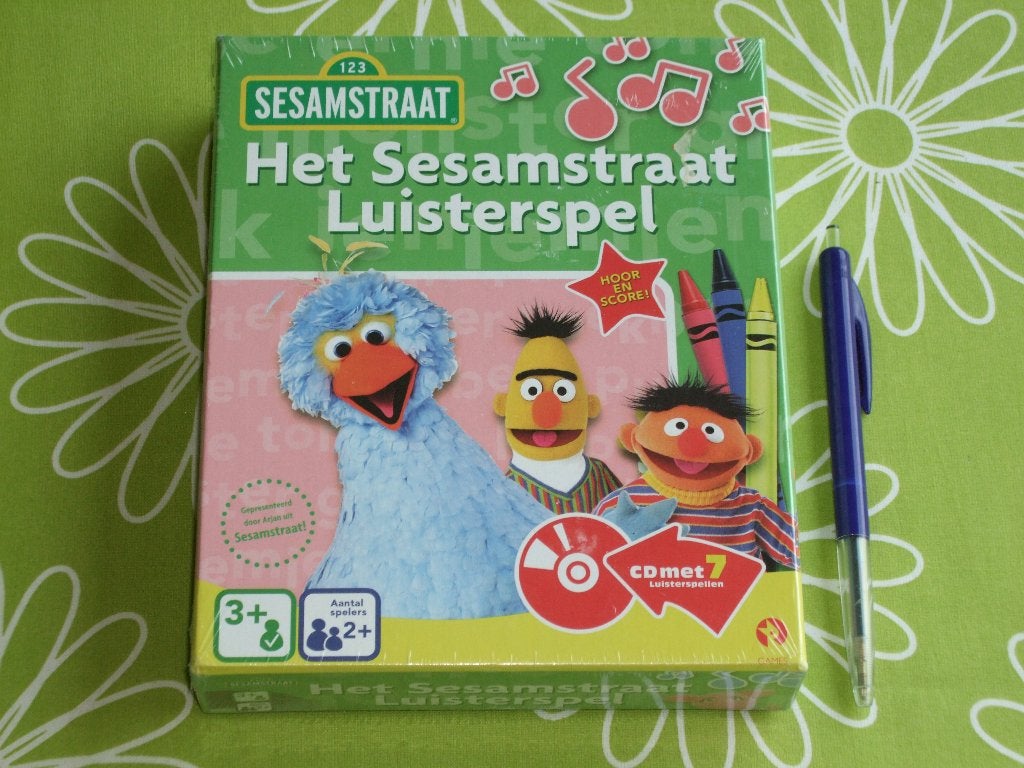 Nieuw in seal: Het Sesamstraat Luisterspel, Een of twee spelers, Ophalen of Verzenden, Nieuw