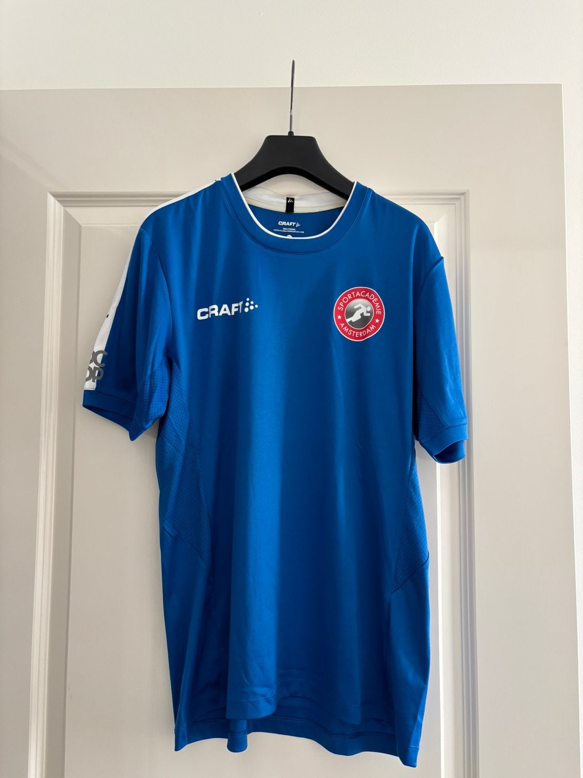 ROC sport en bewegen amsterdam kledingpakket maat S., Kleding | Heren, Sportkleding, Ophalen of Verzenden, Zo goed als nieuw, Blauw