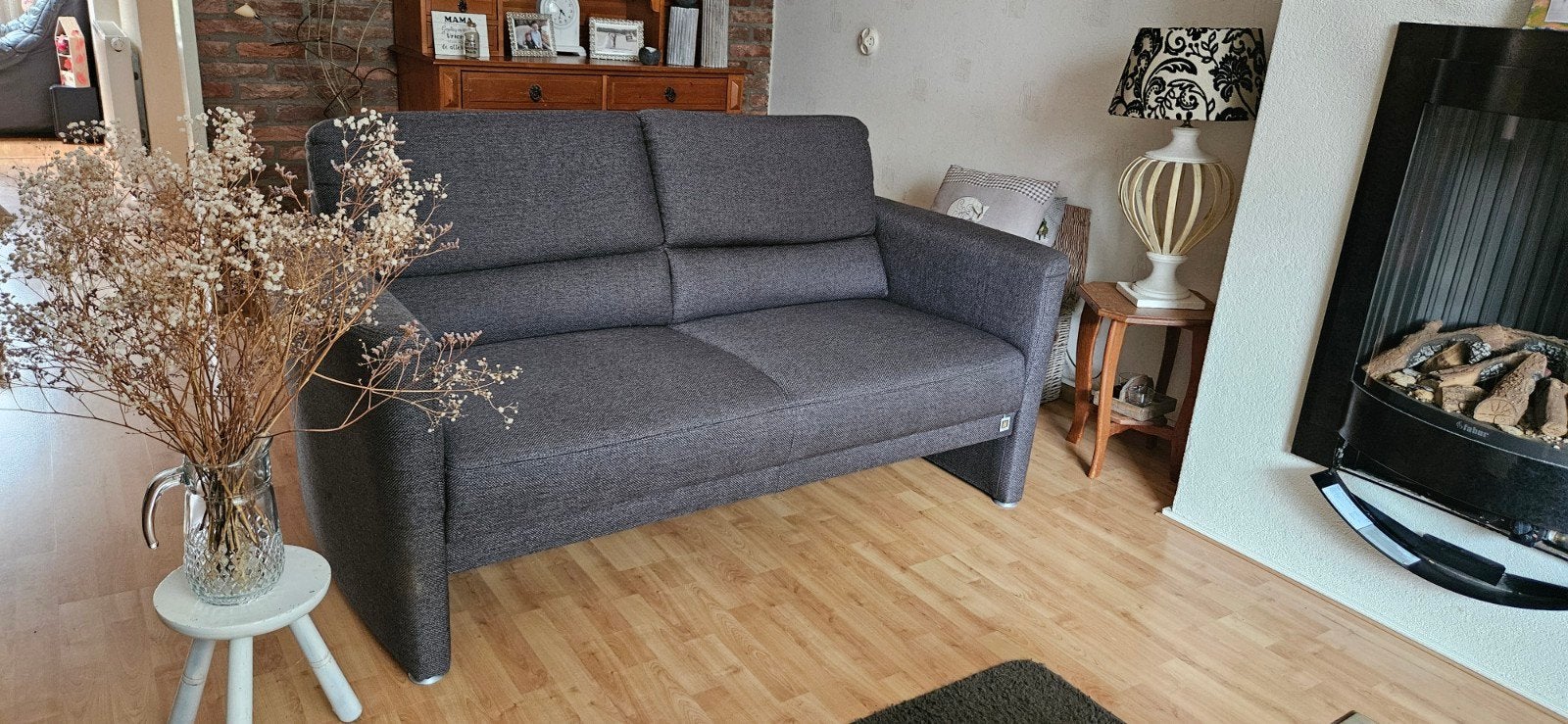 Set 2-zits banken,  Nette banken, Grijze banken 2x170cm, Ophalen, Minder dan 75 cm, 150 tot 200 cm, Tweepersoons