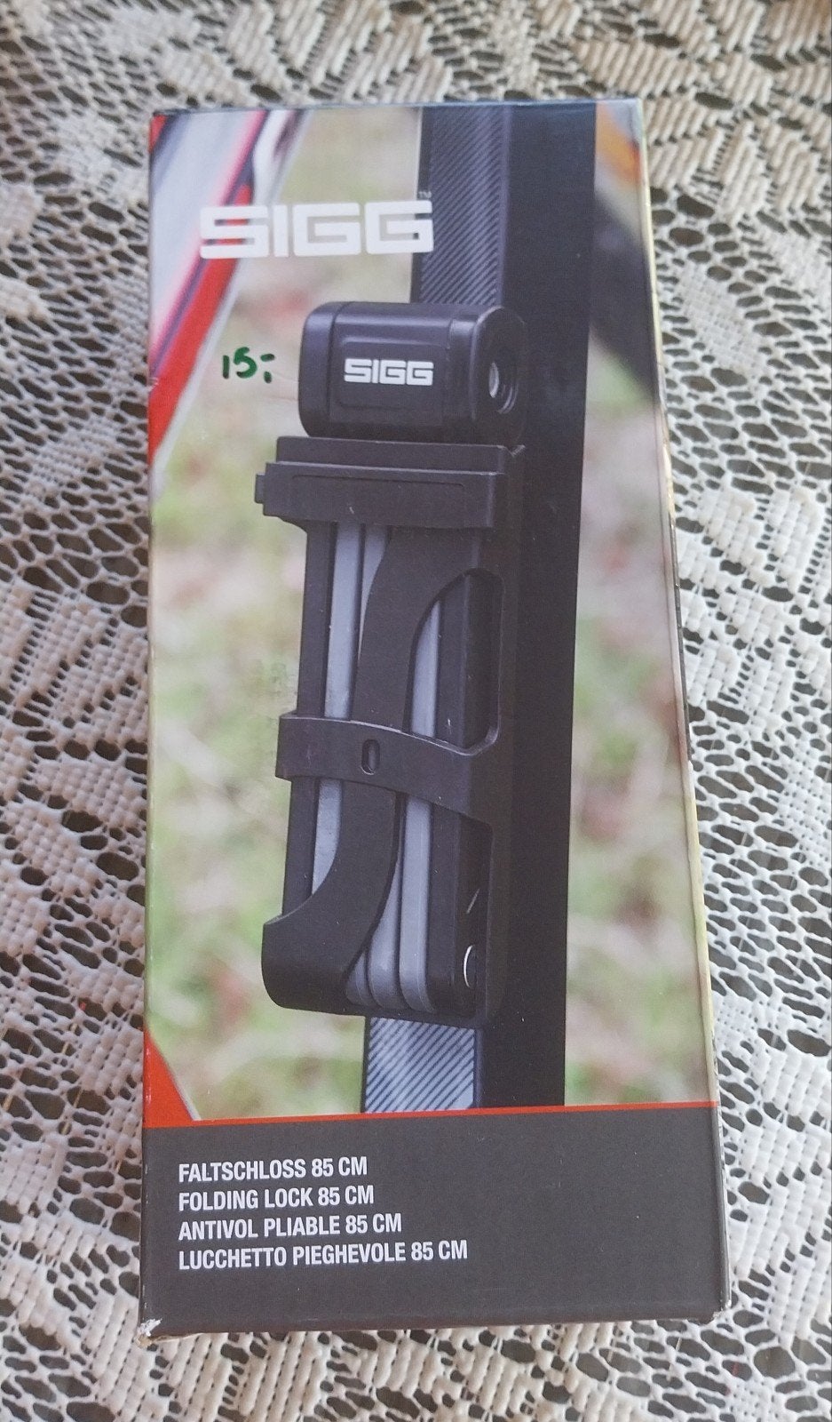 Nieuw SIGG Vouwslot 85 cm - Veilig en Compact, Ophalen of Verzenden, Nieuw