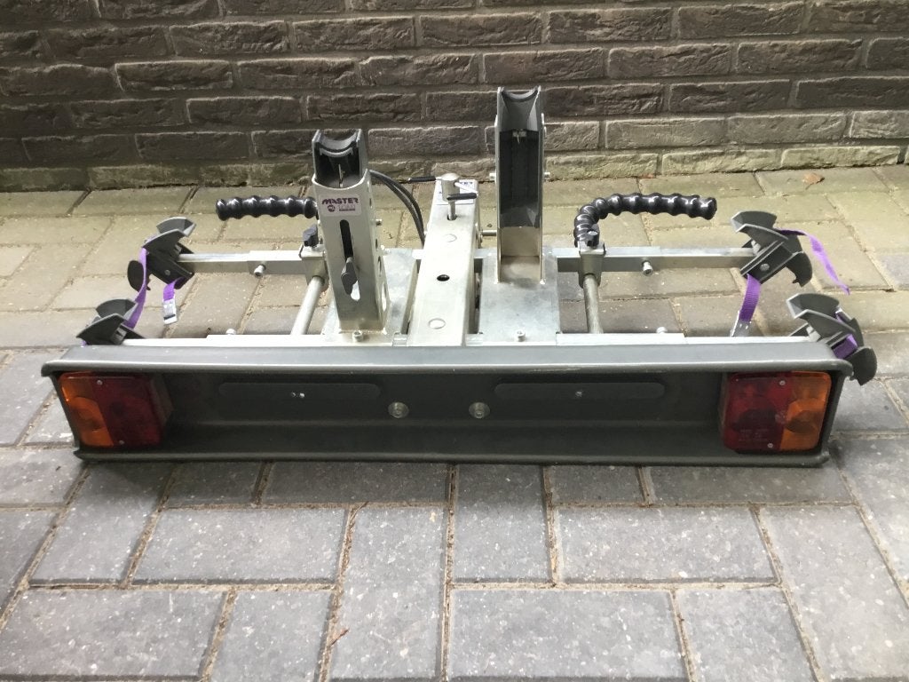 Fietsendrager, Ophalen, 2 fietsen, Gebruikt, Trekhaakdrager