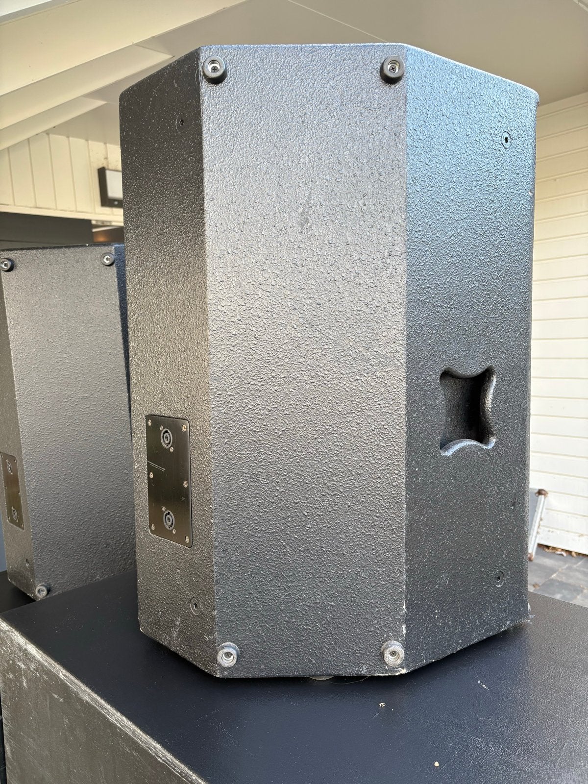 Electrovoice 15 inch tops & B&C 18 inch subs met nexo look, Gebruikt, Speakerset, Ophalen, 150 watt of meer
