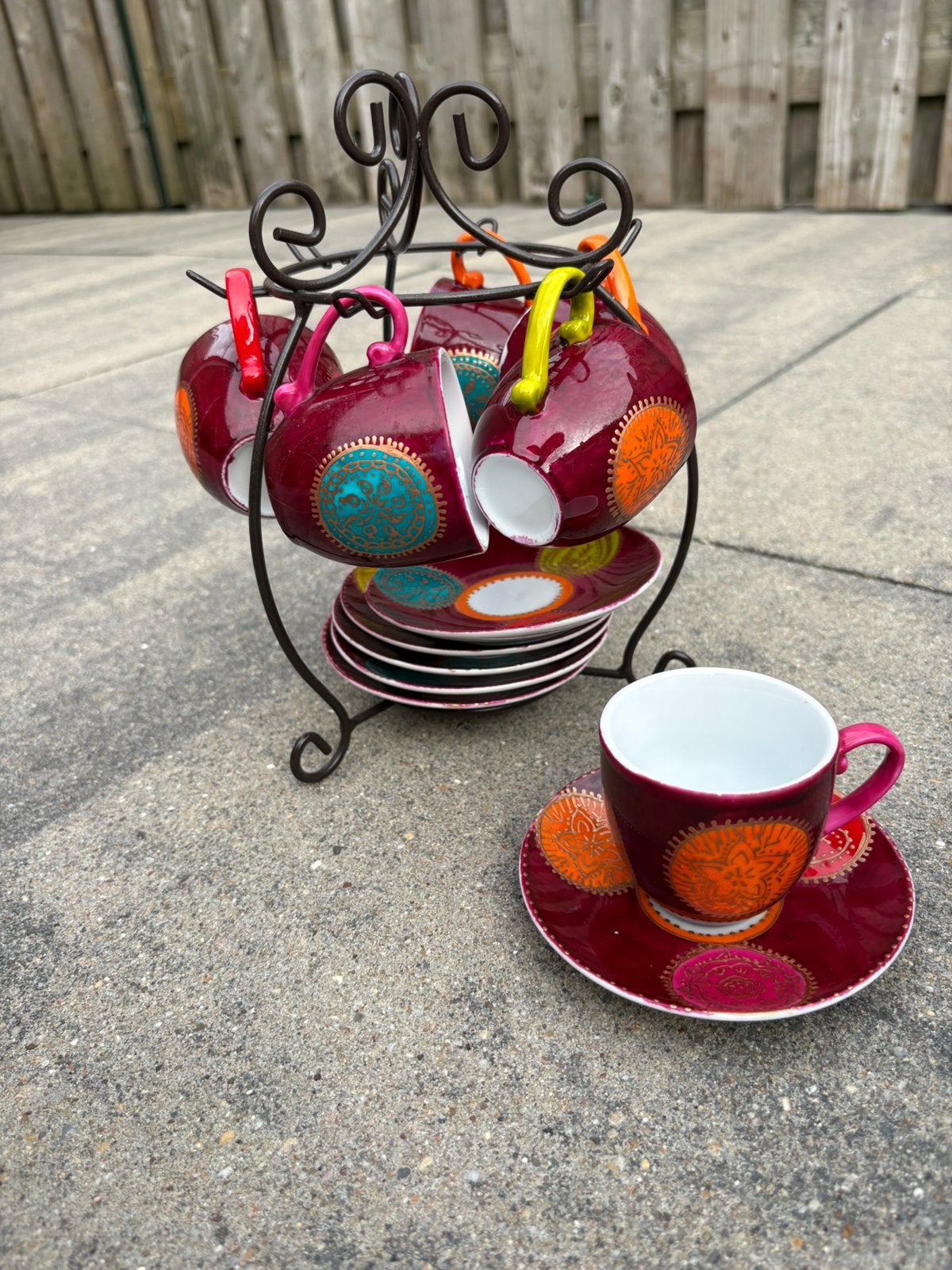 Koffie kopjes, Ophalen of Verzenden, Zo goed als nieuw, Overige stijlen, Kop(pen) en/of Schotel(s)