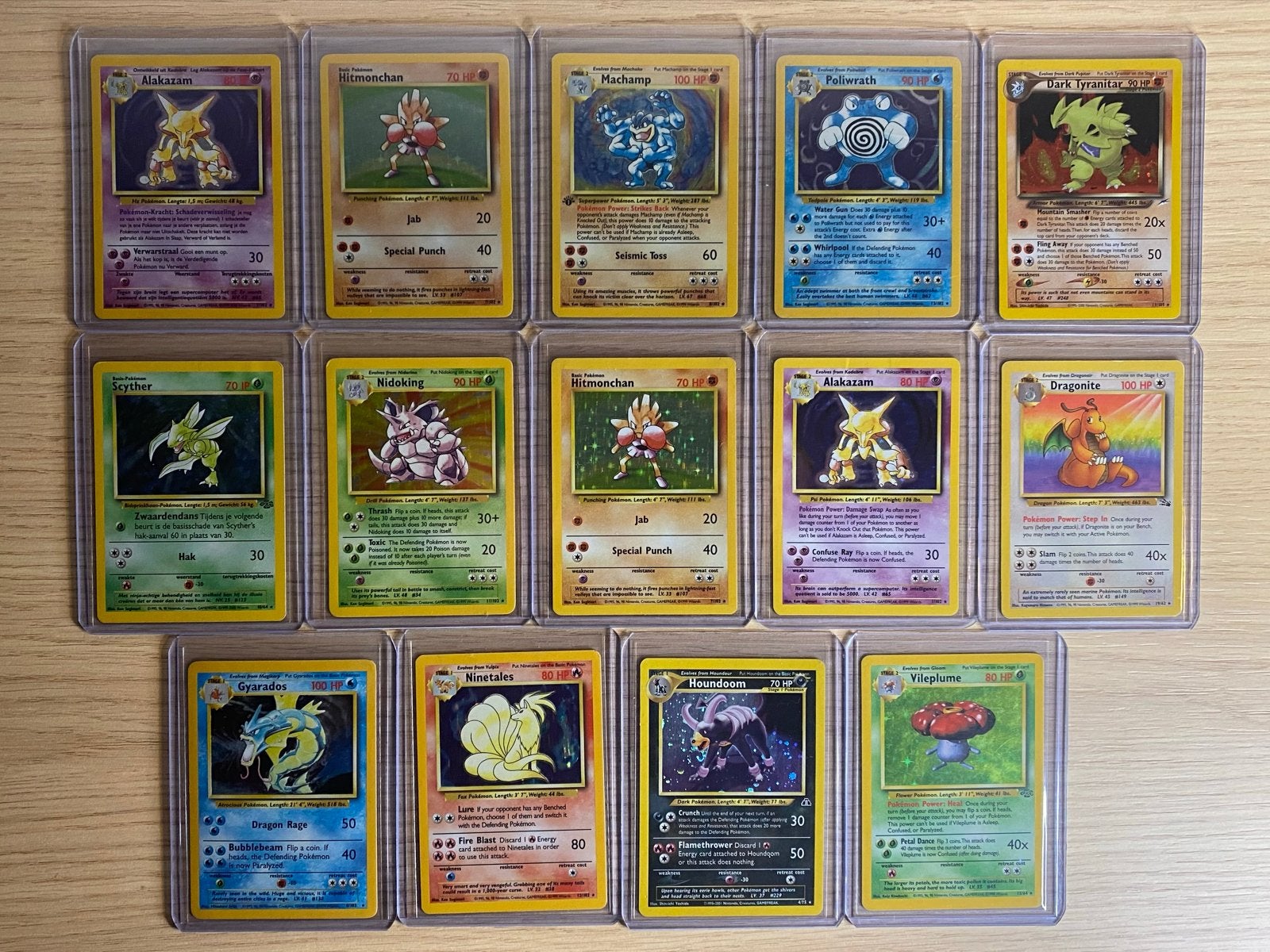 Collectie Pokémonkaarten - Base set, Jungle, Fossil etc., Hobby en Vrije tijd, Verzamelkaartspellen | Pokémon, Verzenden, Zo goed als nieuw