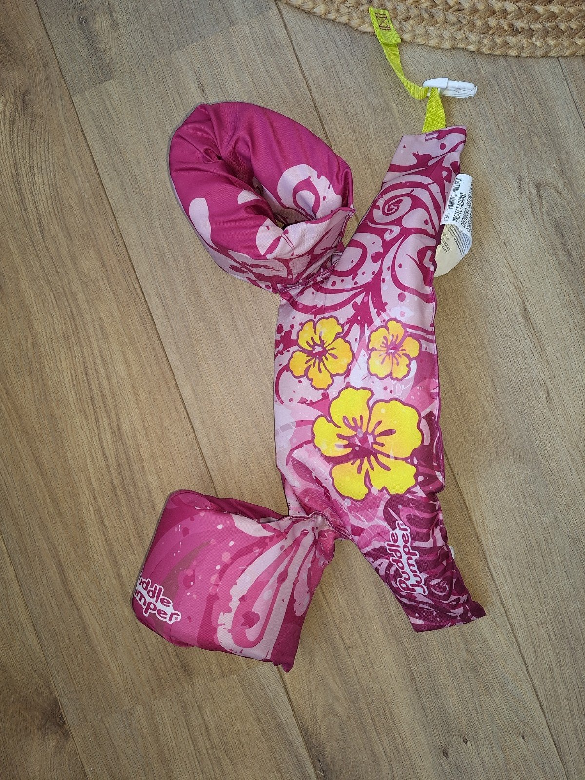 Puddle Jumpers zwembandjes roze met bloemen, Ophalen of Verzenden, Gebruikt