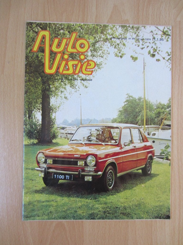 AutoVisie 1974, nummer 29, Ophalen of Verzenden, Gelezen, Algemeen