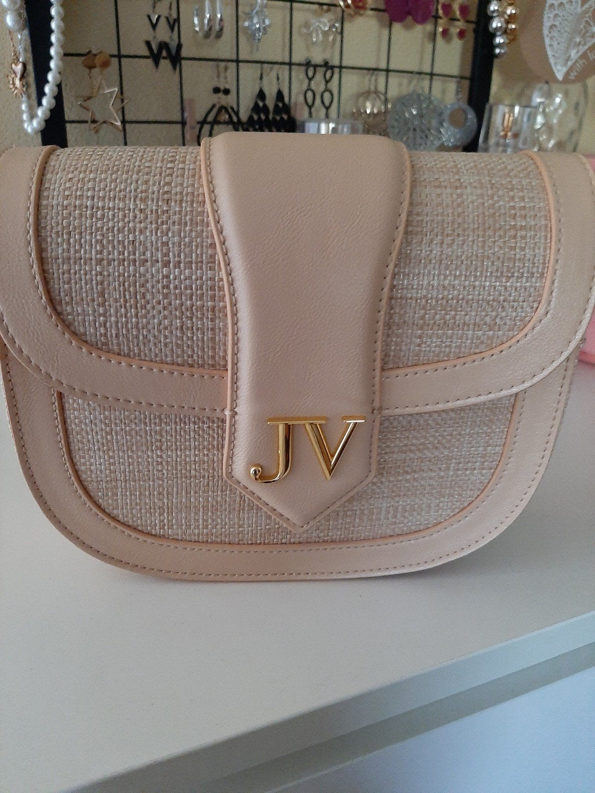 Josh V nieuwe handtas, Verzenden, Nieuw, Beige, Handtas