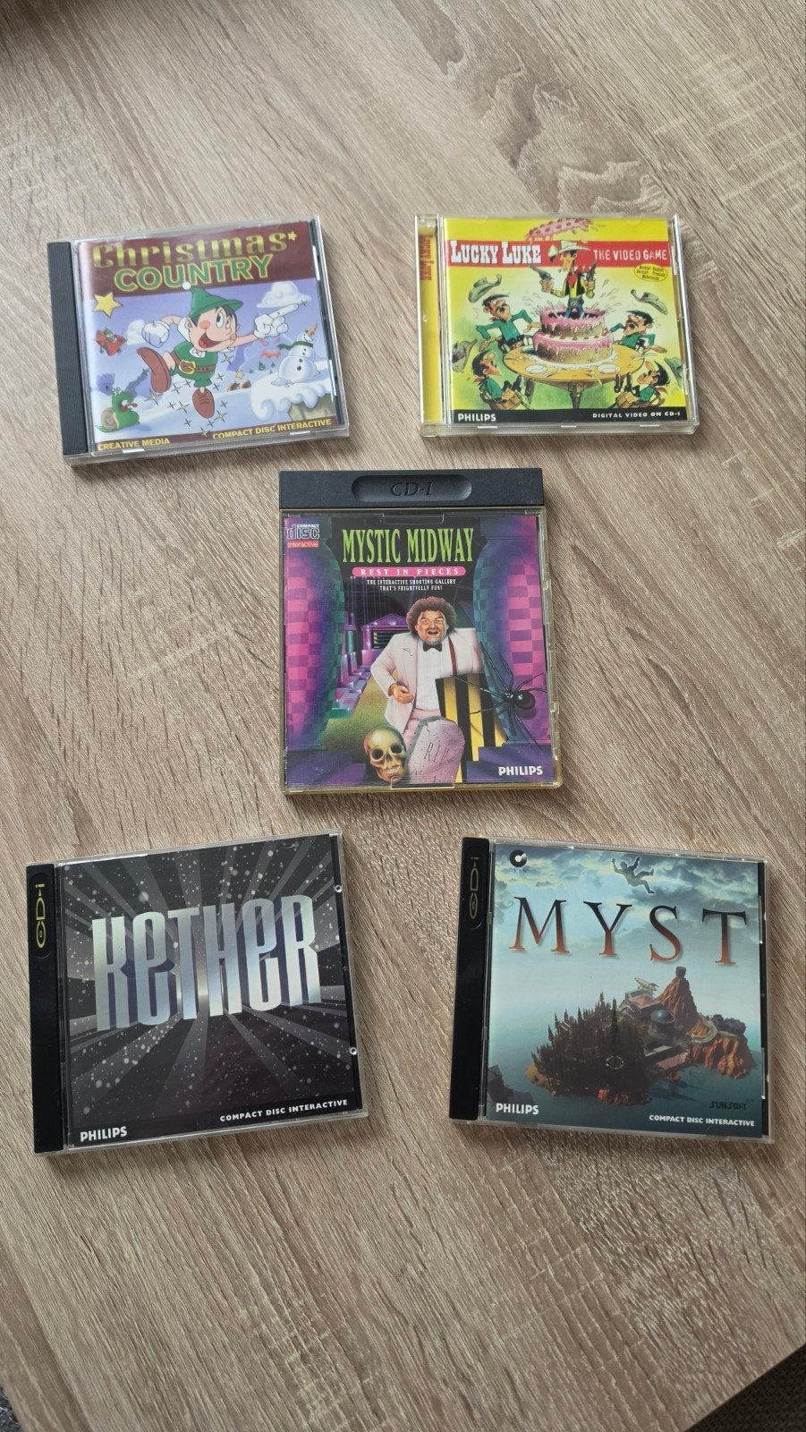 Bundel 1 cdi spelletjes, Ophalen, Zo goed als nieuw, Overige typen