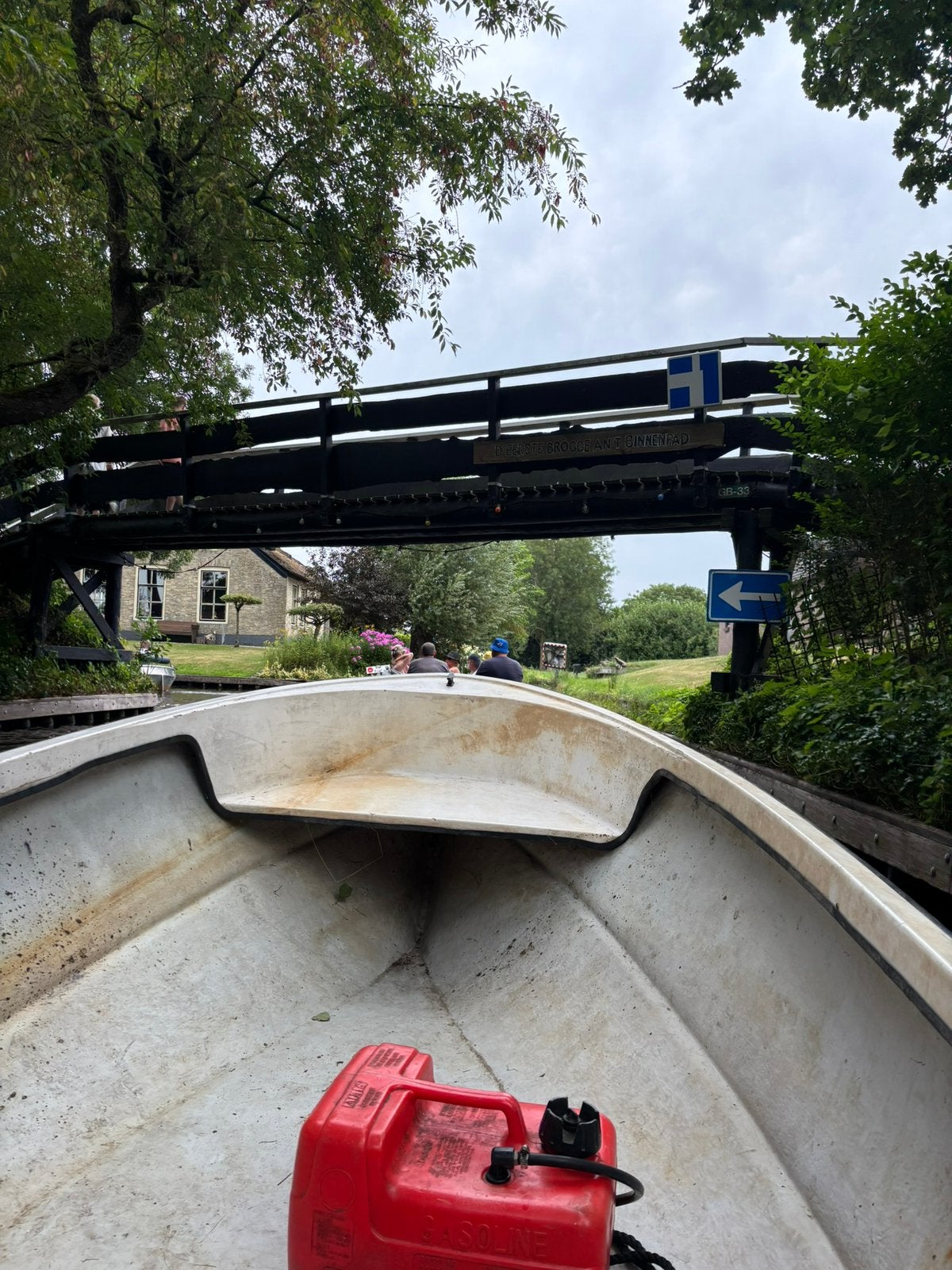 Bootje 4 pk, Watersport en Boten, Ophalen, Gebruikt, Overige typen, Motorboot