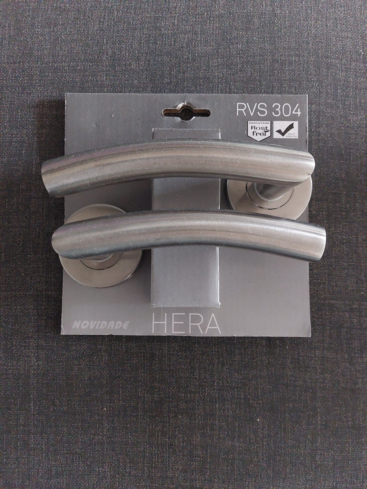 Deurklink Hera RVS, Ophalen of Verzenden, Nieuw, Rvs, Klink of Kruk