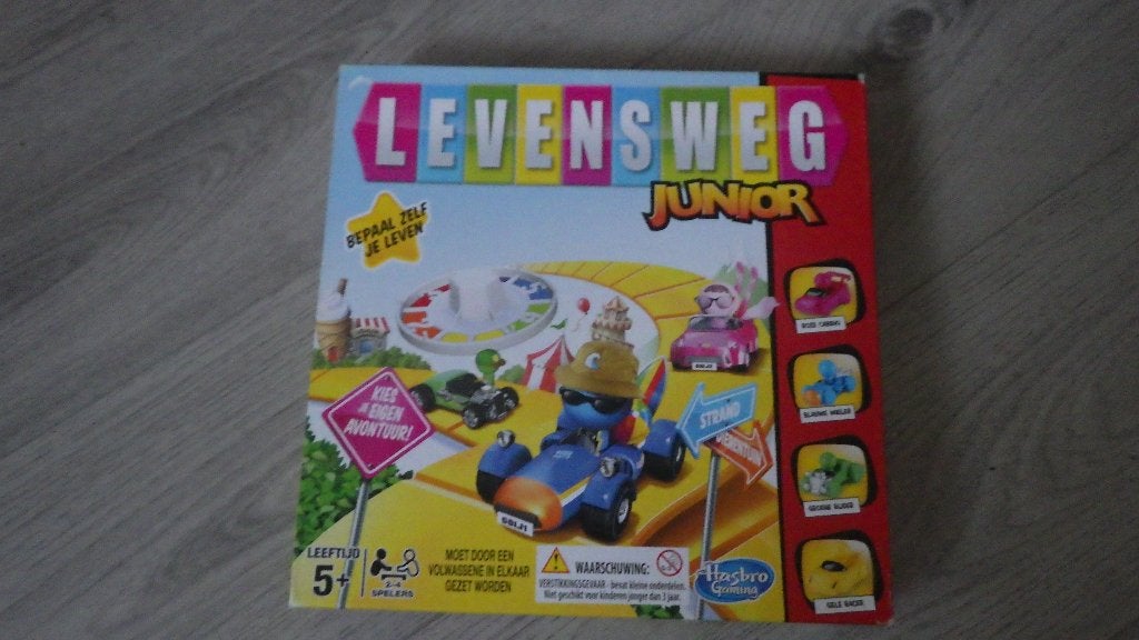 Levensweg junior, Ophalen