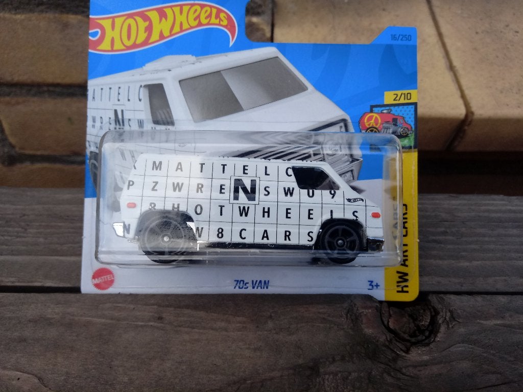 Dodge B100 Van '70 Hotwheels, Ophalen, Nieuw, Auto