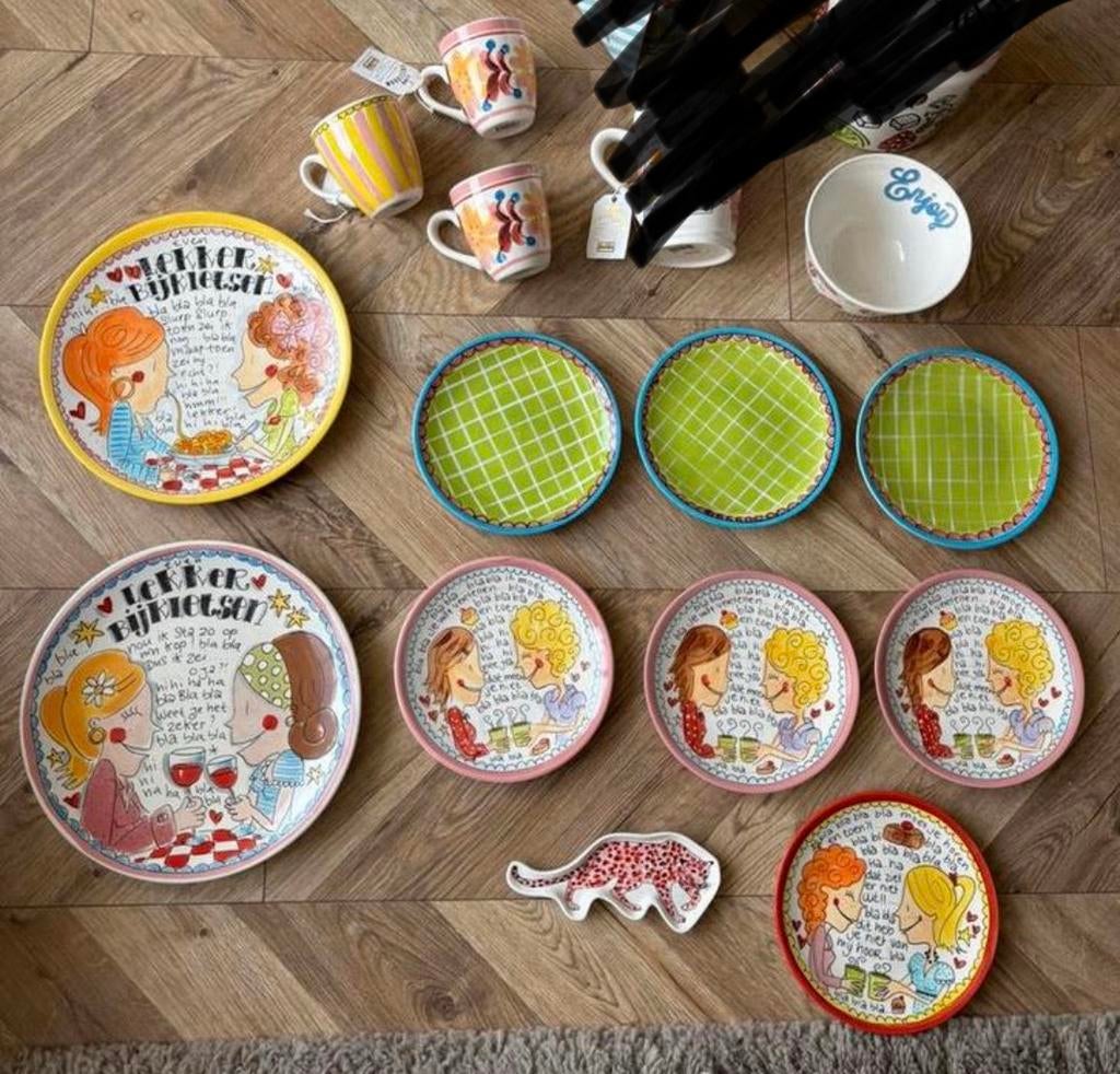 Blond Amsterdam servies nieuw/zgan, Huis en Inrichting, Ophalen, Blond Amsterdam, Zo goed als nieuw, Bord(en)