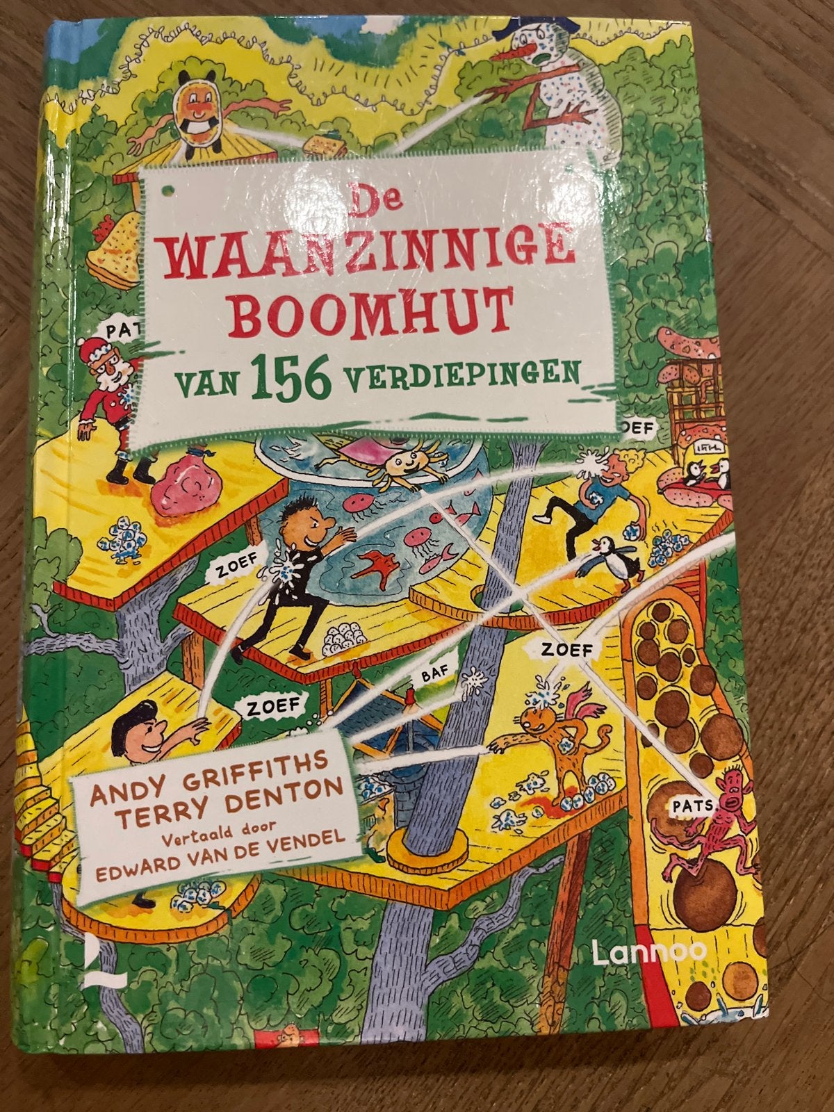 De Waanzinnige Boomhut van 156 Verdiepingen - Zo goed als ni, Ophalen of Verzenden, Zo goed als nieuw, Fictie algemeen