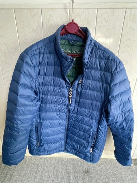Dons jack licht gewicht voor alle seizoenen merk Taylor, Ophalen of Verzenden, Zo goed als nieuw, Maat 52/54 (L), Blauw