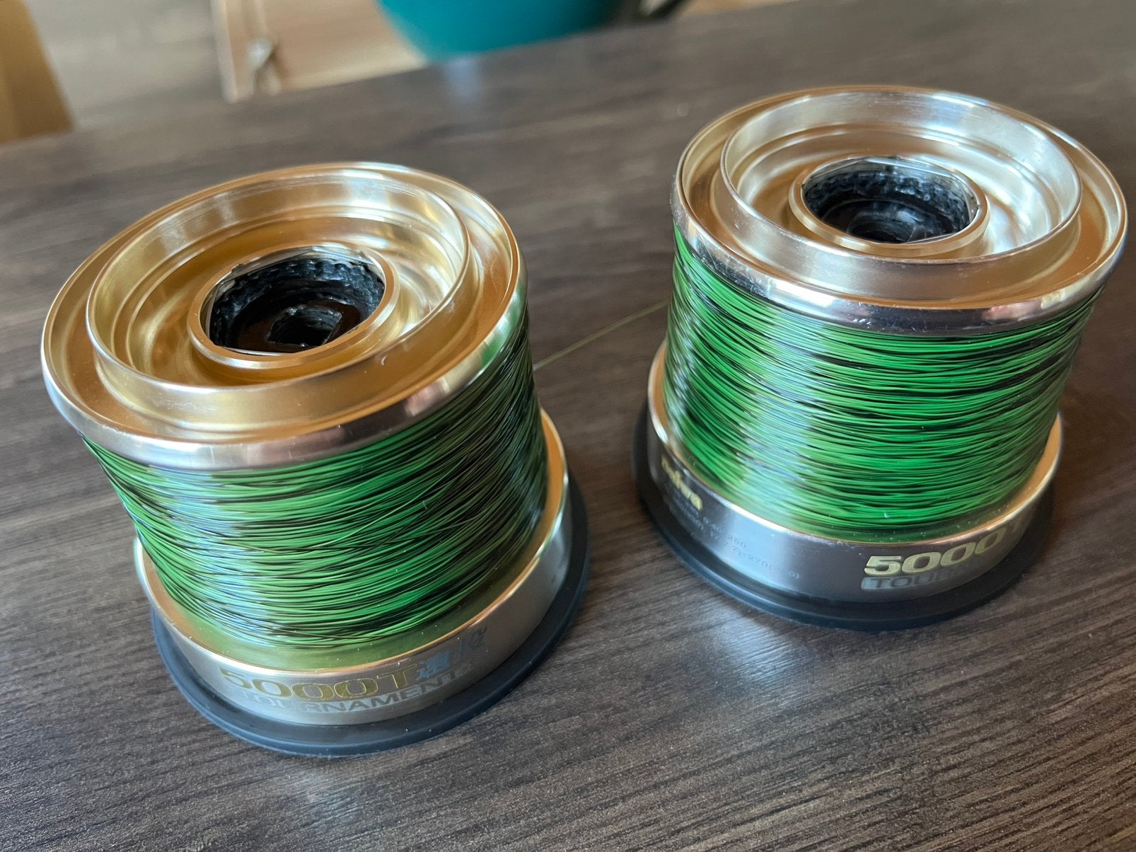 Daiwa Tounament s 5000 t ersatzspulen,ss 3000,Solar Tackle, Ophalen of Verzenden, Zo goed als nieuw, Molen