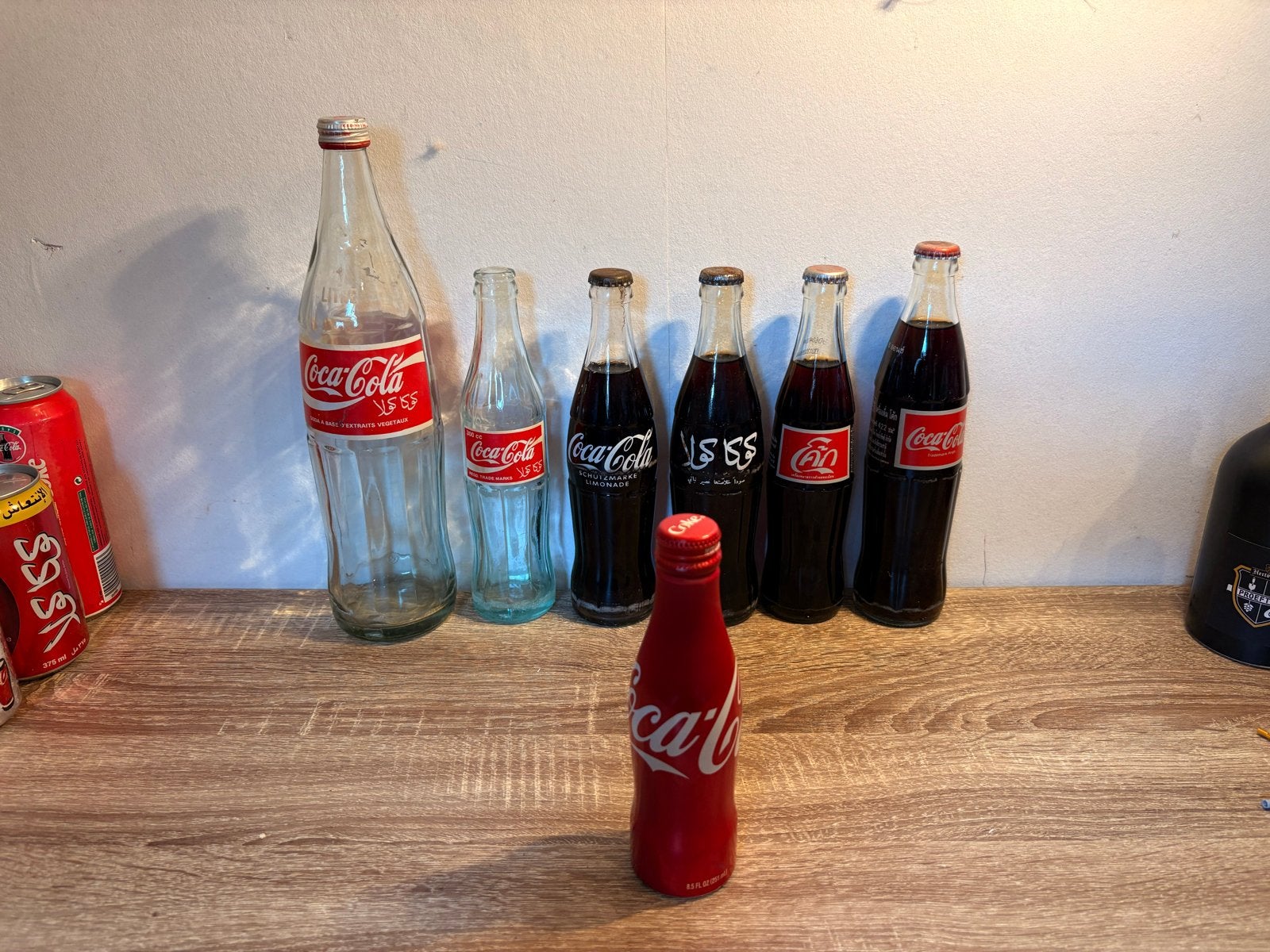 Coca-Cola verzameling: flessen en blikjes, Verzamelen, Ophalen of Verzenden, Gebruikt