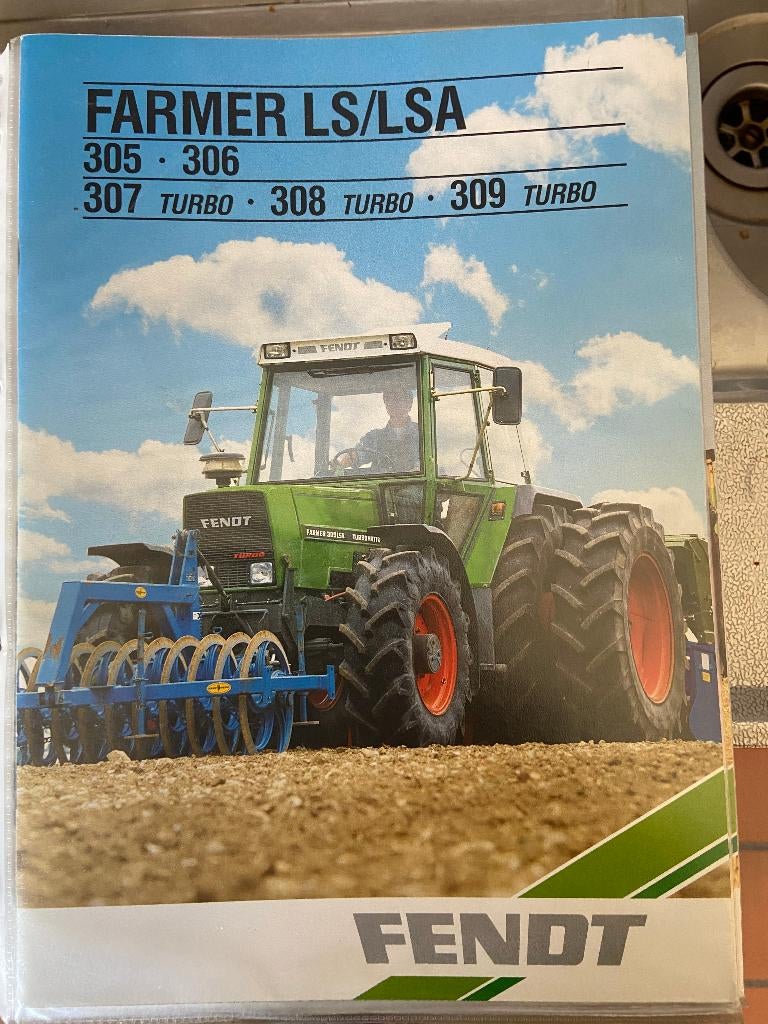 Tractorflders, Ophalen of Verzenden, Zo goed als nieuw, Folder