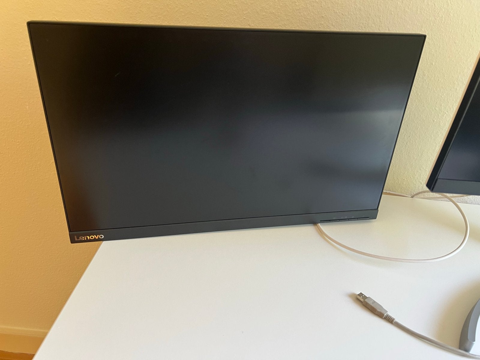 Lenovo L24q-30 QHD Monitor, Computers en Software, Monitoren, Ophalen, HDMI, IPS, Zo goed als nieuw