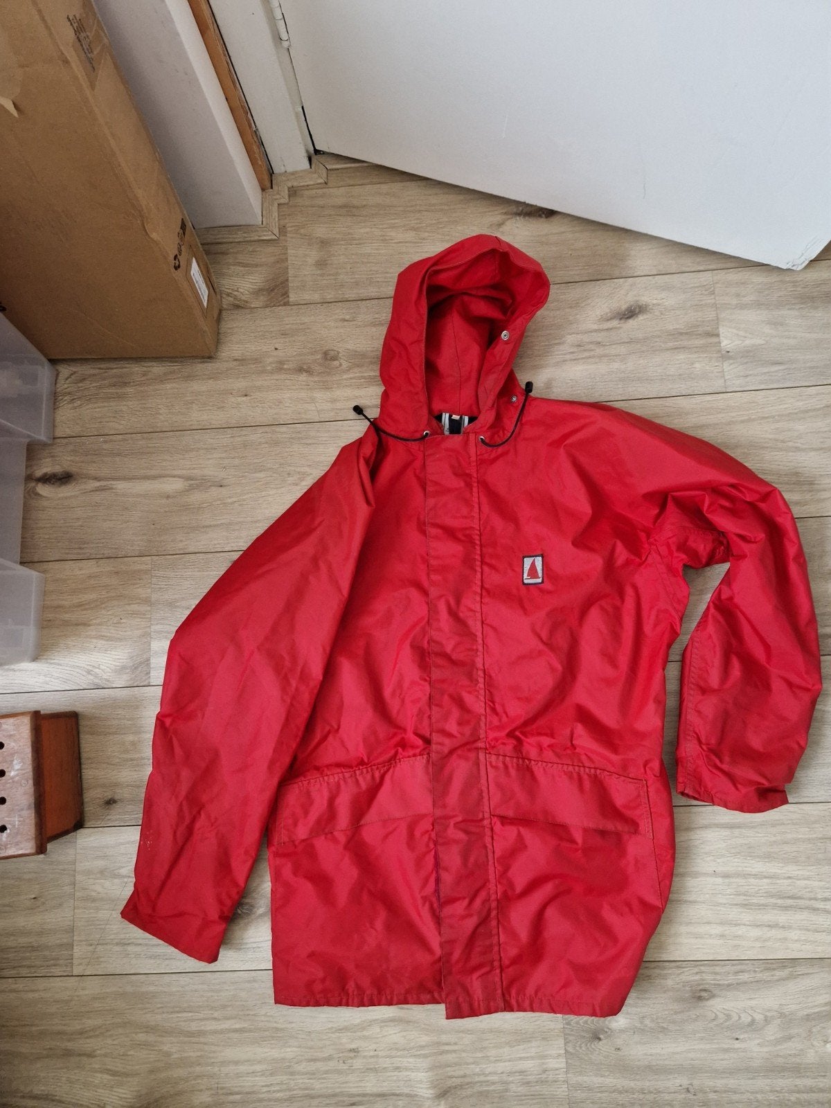 Musto & Hyde zeiljas regenjas outdoorjas maat L - kwaliteit, Ophalen of Verzenden, Regenjas
