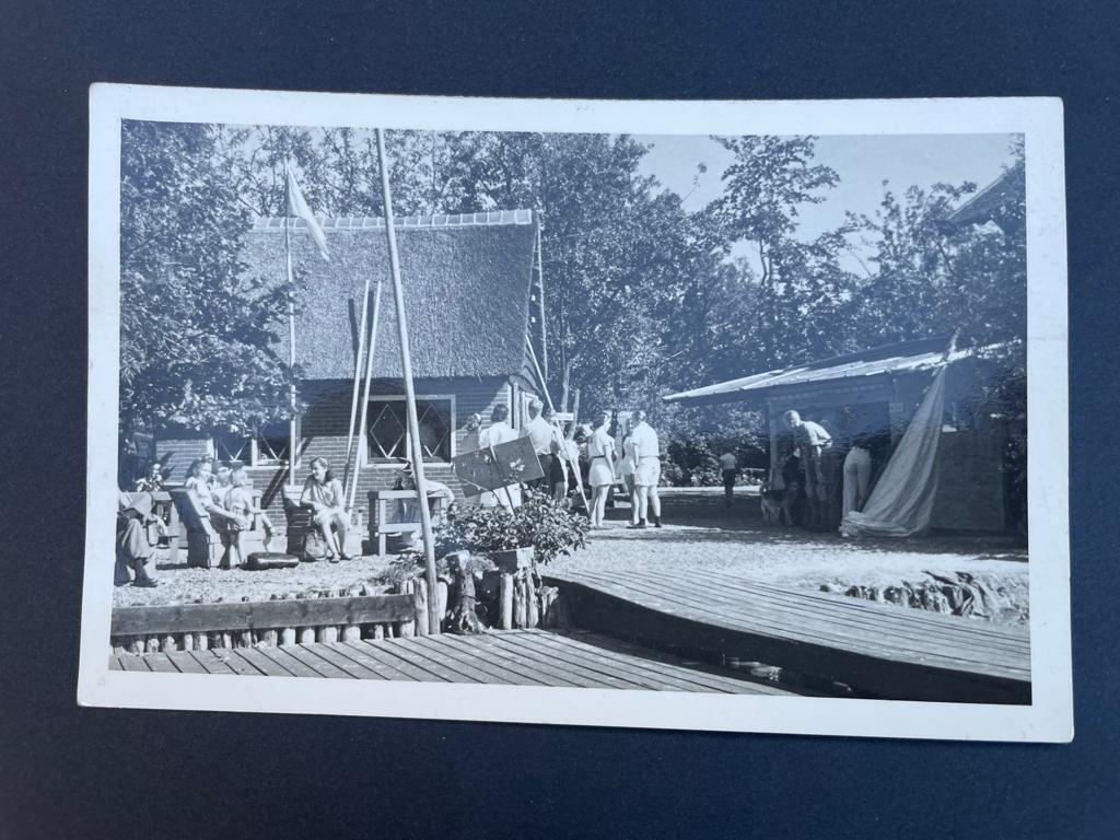 ansichtkaart / moederkaart van Oud Loosdrecht werf Ottenhome, Verzenden, 1940 tot 1960, Noord-Holland