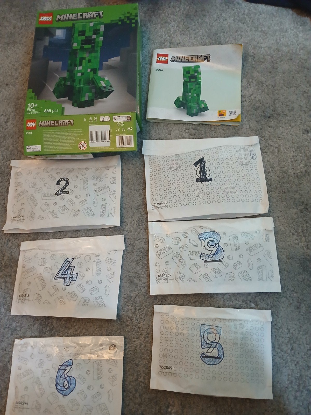 lego set 21276 The Creeper, Ophalen of Verzenden