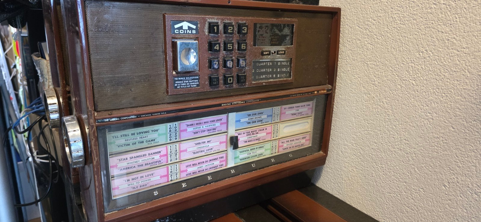 5x Leeggemaakte Seeburg DEC Jukebox Behuizingen, Verzamelen, Ophalen, Gebruikt, 1970 tot heden, Seeburg