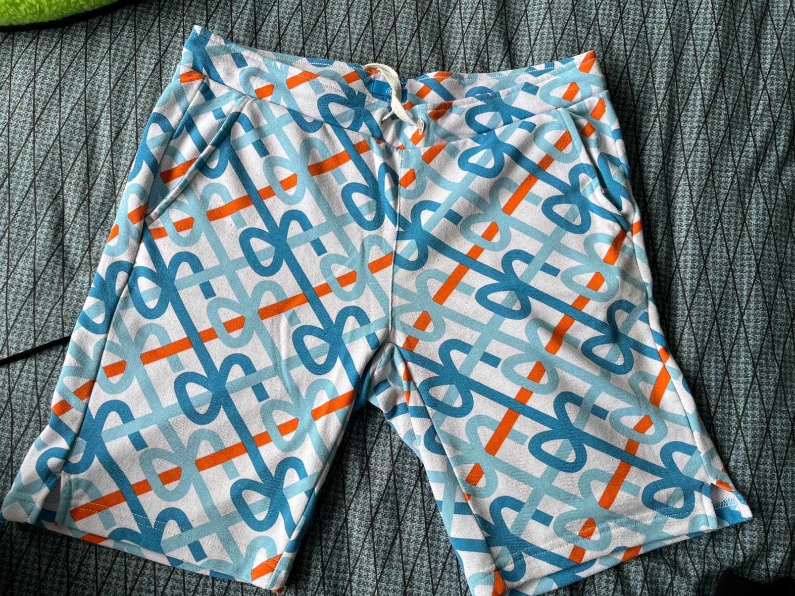 Korte broek Albert Heijn, Kleding | Heren, Blauw, Ophalen of Verzenden, Voetbal, Gedragen