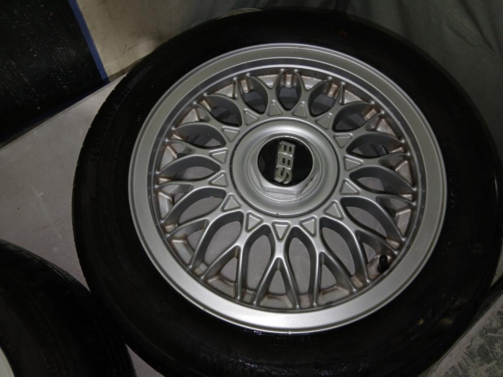 BBS Velgen met banden - 15 inch, Auto-onderdelen, Banden en Velgen, Gebruikt, 15 inch, Banden en Velgen, Ophalen of Verzenden