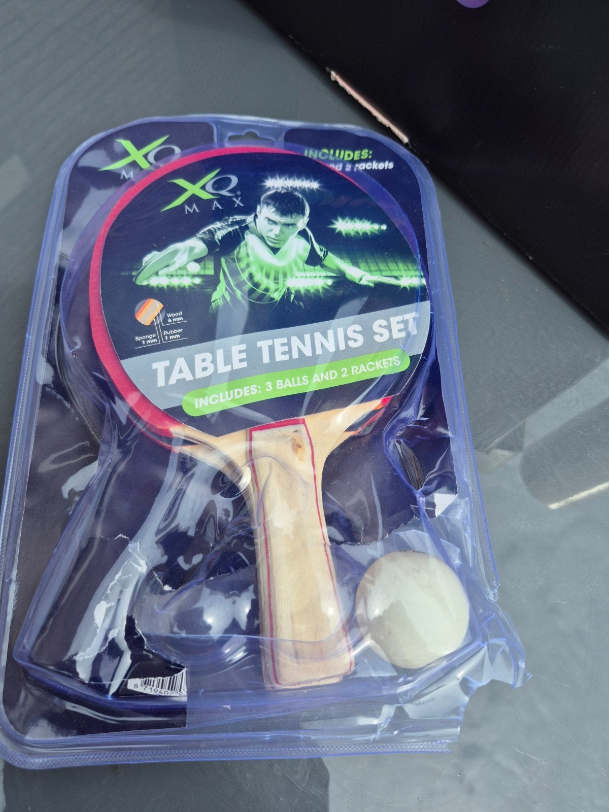 Table tennis set, Sport en Fitness, Tafeltennis, Ophalen of Verzenden, Nieuw, Net, Batje(s) of Balletje(s)