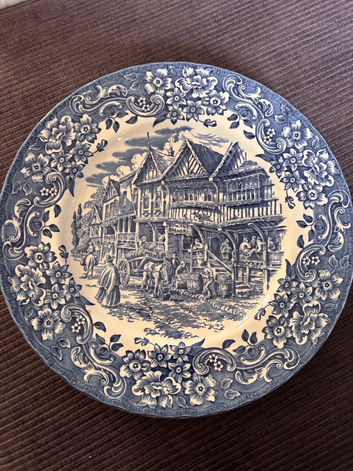 Antiek Royal Tudor Ware Dinerbord - 17e Eeuw Engeland, Ophalen