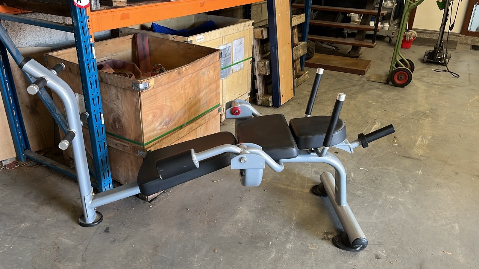 Matrix fitness buikspieren bank abdominal bench, Ophalen, Benen, Fitnessbank