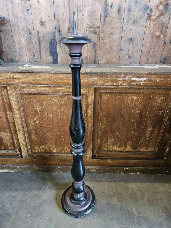 oude kerk kandelaar ``WOONWINKEL RUSTIEK``, Antiek en Kunst, Antiek | Religie, Ophalen of Verzenden