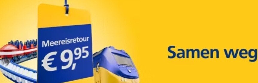 NS meereisretour daluren, geldig t/m 30 juni 2026, Tickets en Kaartjes, Eén persoon, Trein
