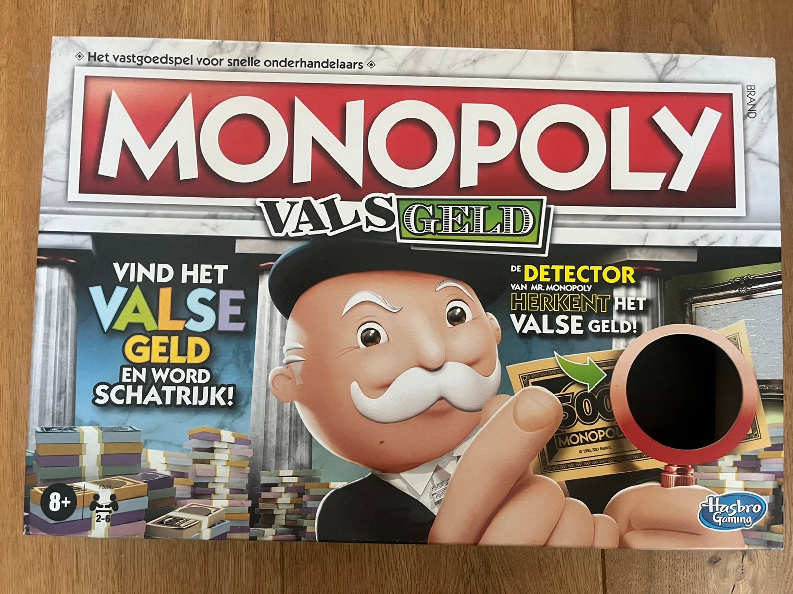 Monopoly Vals Geld – Hasbro – zo goed als nieuw, Ophalen of Verzenden, Zo goed als nieuw