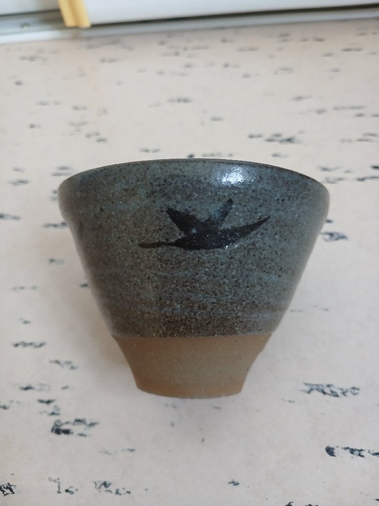 Japanse matcha-kom passend bij wabi-sabi, Ophalen of Verzenden