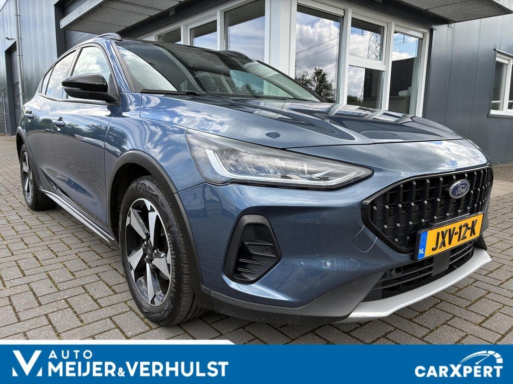 Ford Focus HELAAS VERKOCHT!, Auto's, Gebruikt, Zwart, Blauw, Bedrijf