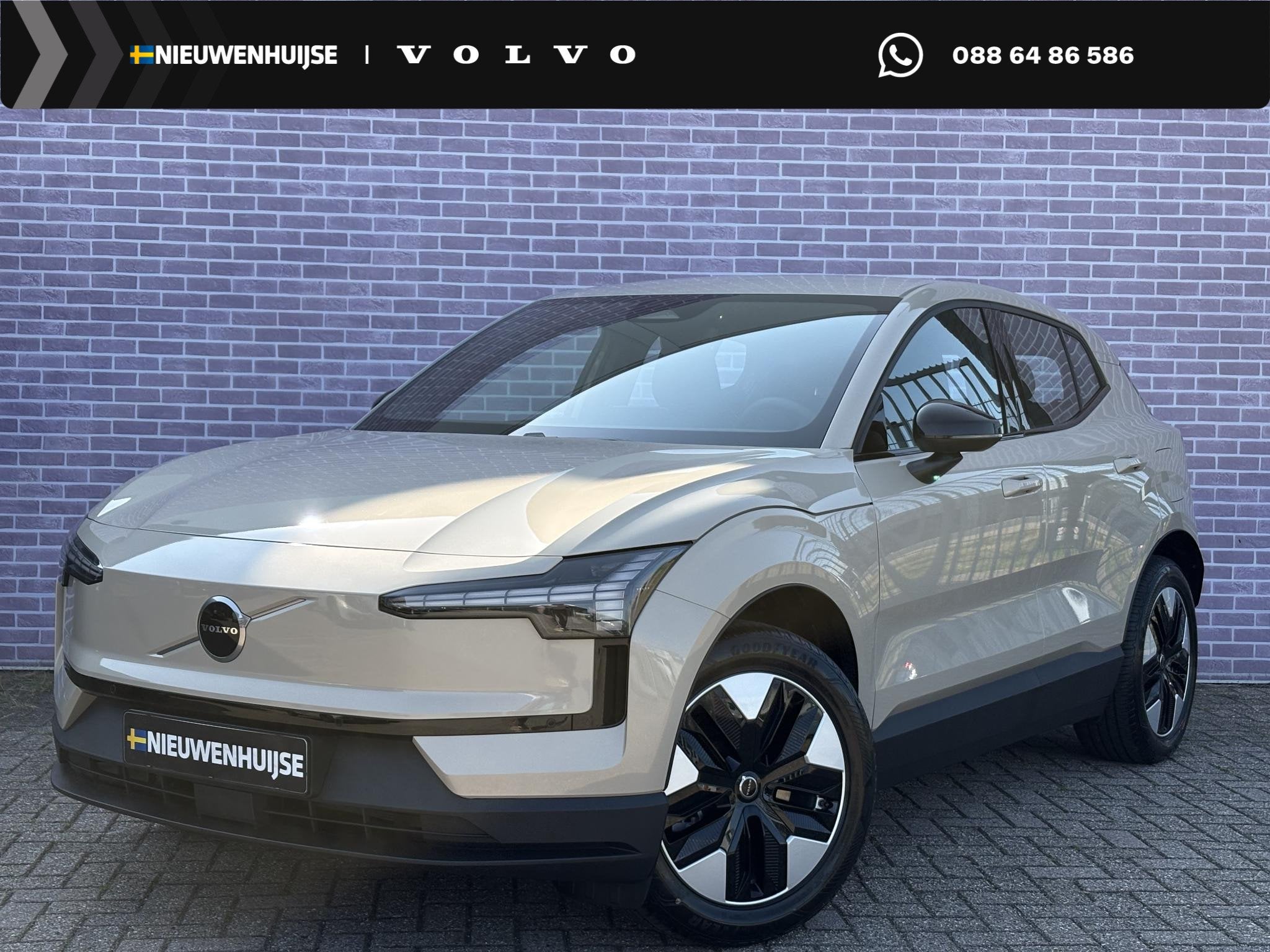 Volvo EX30 P3 Plus Europa 51 kWh | Adaptive Cruise | BLIS |, Auto's, Volvo, Achterwielaandrijving, Overige kleuren, Leder en Stof