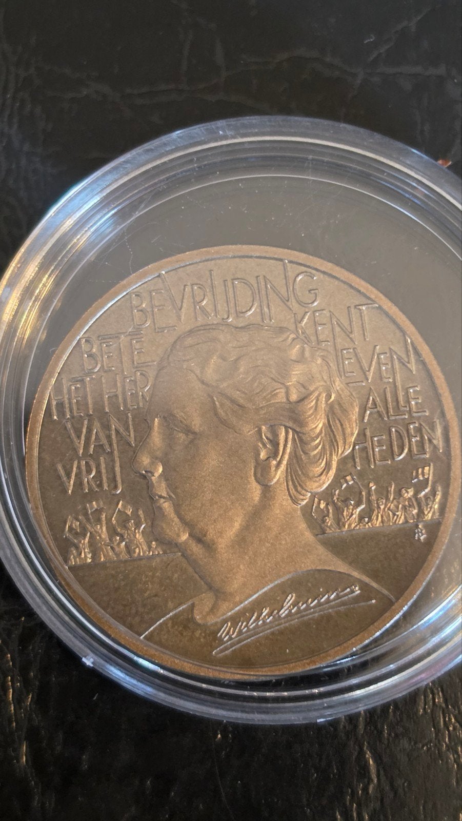 2½ ECU Bevrijdingsmunt 1995 Koningin Wilhelmina, Zilver, Koningin Wilhelmina, Losse munt, Overige waardes