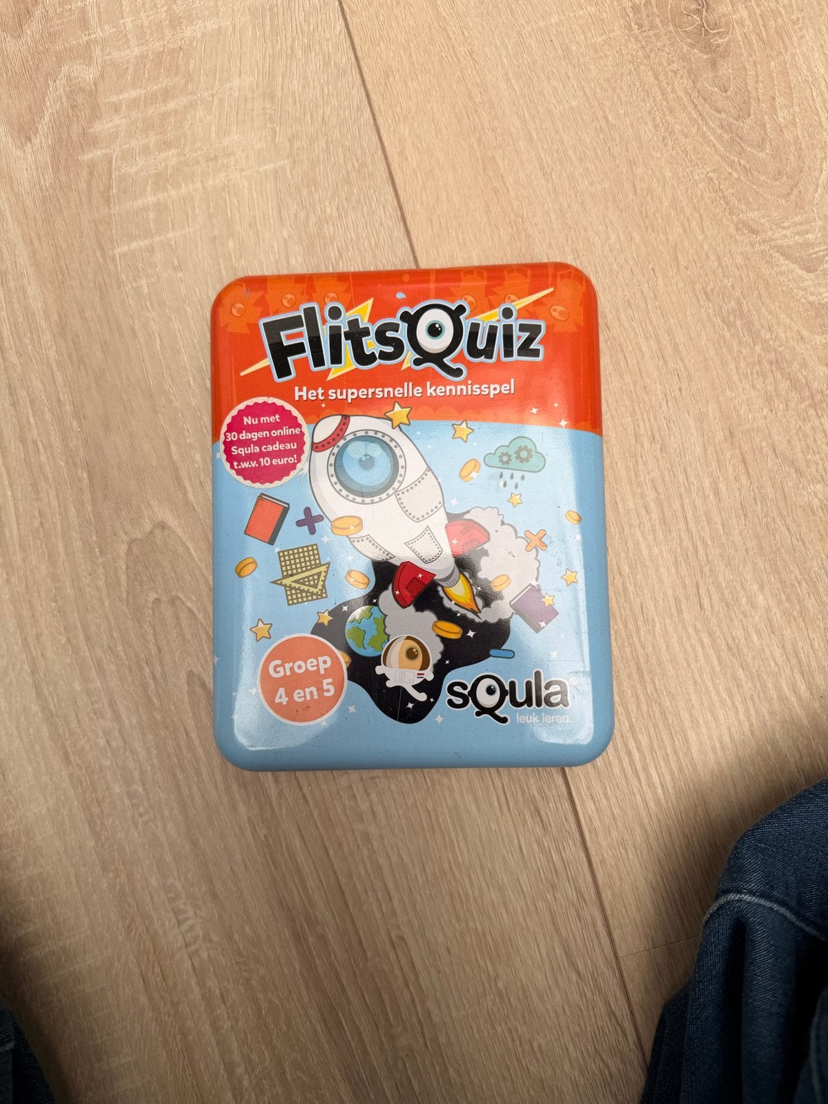 Squla flitsquiz groep 4 en 5, Ophalen of Verzenden, Zo goed als nieuw