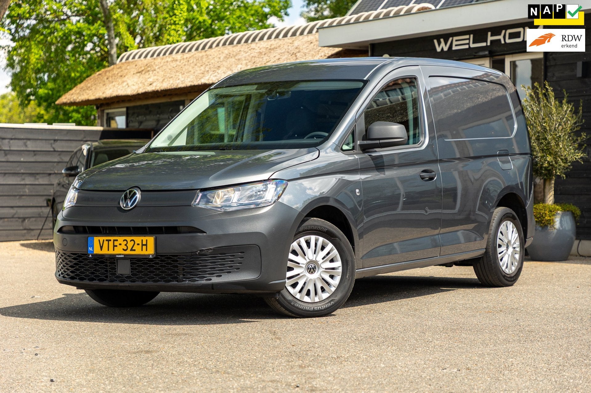 Volkswagen Caddy Cargo 2.0 TDI Comfort Trekhaak I Vloerplaat, Voorwielaandrijving, Stof, 4 cilinders, Volkswagen