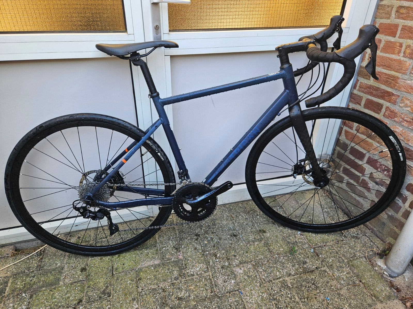 Triban RC 520 racefiets - Goed onderhouden, 28 inch, Heren, Aluminium, Zo goed als nieuw