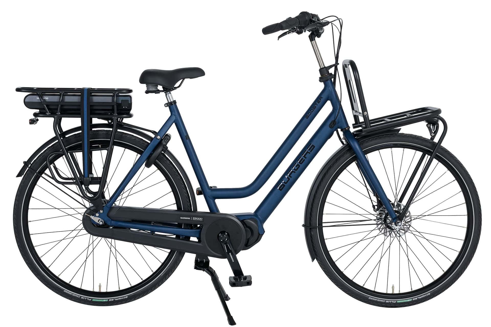 Burgers E-booster blauw dames 50cm 28inch, Fietsen en Brommers, Elektrische fietsen, 47 tot 51 cm, Nieuw, Overige merken